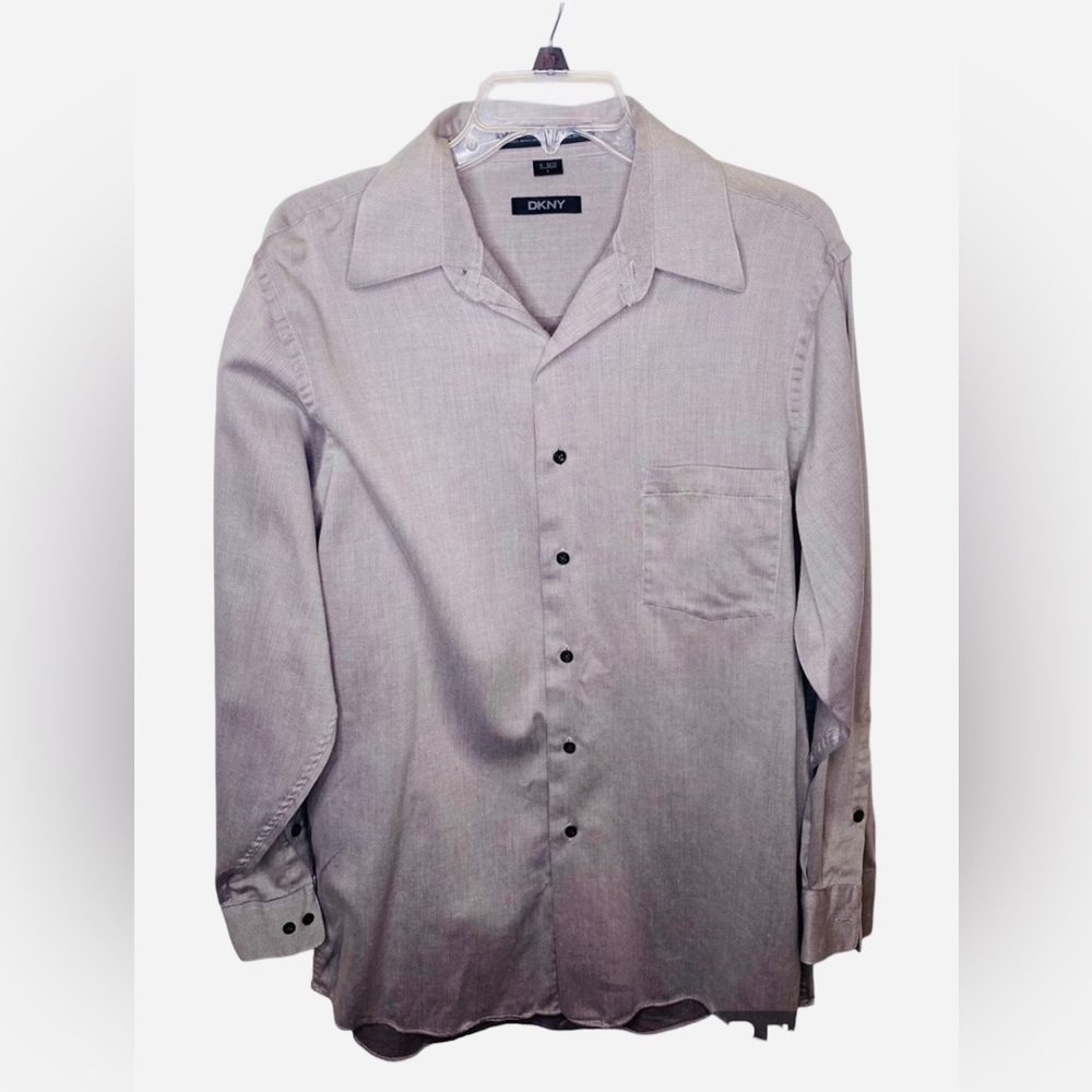 DKNY Men’s Long Sleeve‎ Shirt Sz 16